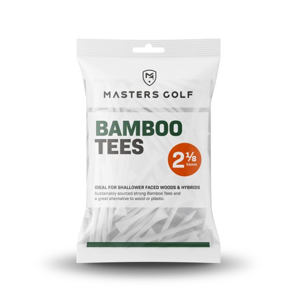 Masters Golf Bamboo Golf Tees 2 1/8 54 mm 25 Stck.