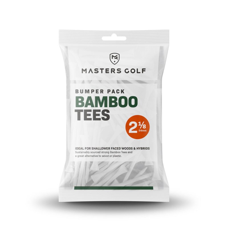 Masters Golf Bamboo Golf Tees Bumper Pack 2 1/8