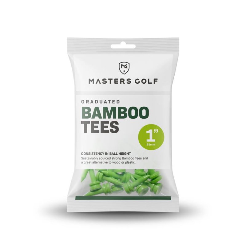 Masters Golf Graduated Bamboo Golf Tees 1