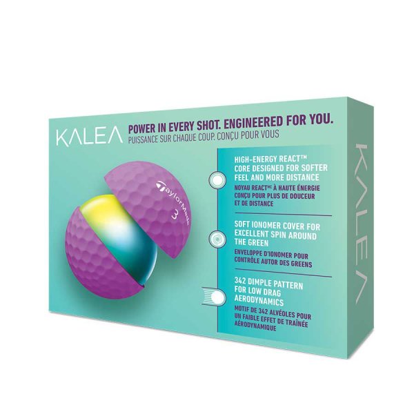 Kalea Golf-Ball 2023 Lila 12-Bälle
