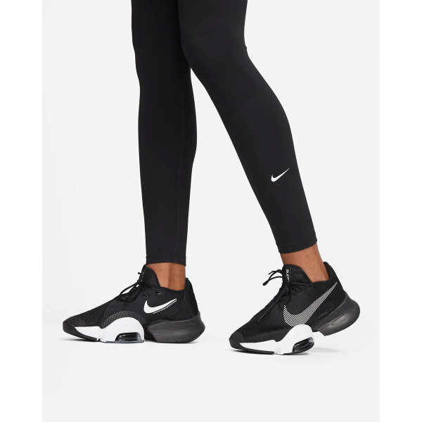 Nike One Leggings mit hohem Bund Damen | schwarz-wei&szlig;