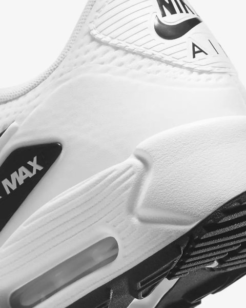 Nike Air Max 90 G Golf-Schuh | white-black