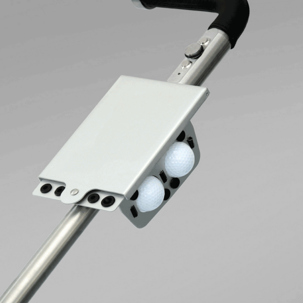 PG-PowerGolf Zorro Click Steel Elektro-Trolley inkl. Schirmhalter, Scorecartenhalter, Tragetasche
