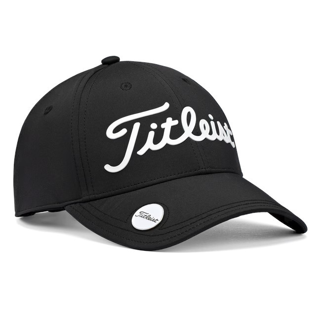 Titleist Womens Players Performance Ball Marker Cap | black-white one size