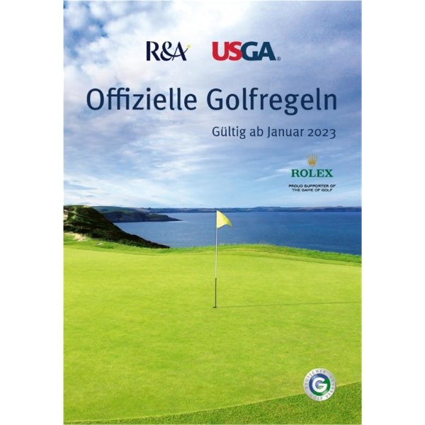 K&ouml;llen Golf Offizielle Golfregeln 2023 - Vollversion DIN A5-Format
