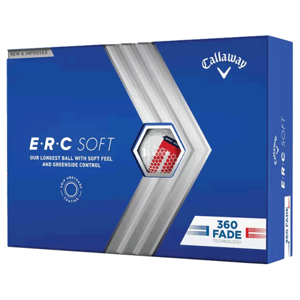 Callaway ERC Soft 360 FADE 12-Bälle weiß