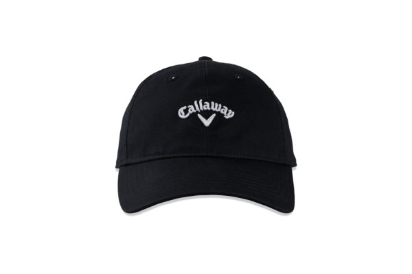 Callaway Heritage Twill Cap | Black/White