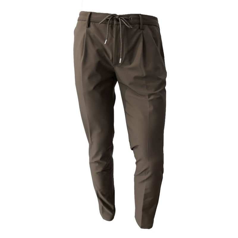 Alberto BARISTA-G Coffee tapered fit Golf-Hose | brown-550 106