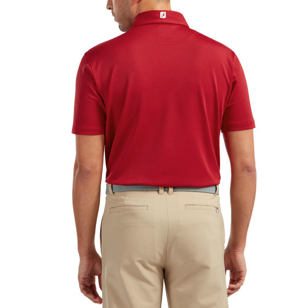 FootJoy Stretch Pique Solid Poloshirt Herren | red