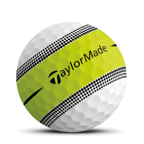 TaylorMade Tour Response Stripe Golf-Bälle Multi...