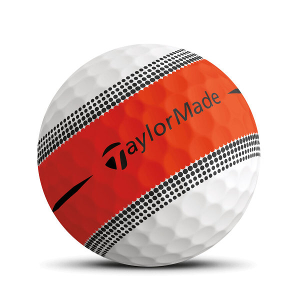 TaylorMade Tour Response Stripe Golf-Bälle Multi Pack 12 Bälle