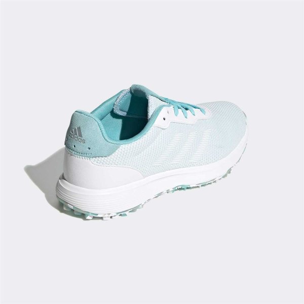 Adidas S2G Spikeless Golf-Schuh Damen Medium | Hazy Sky-Cloud White, Grey Two