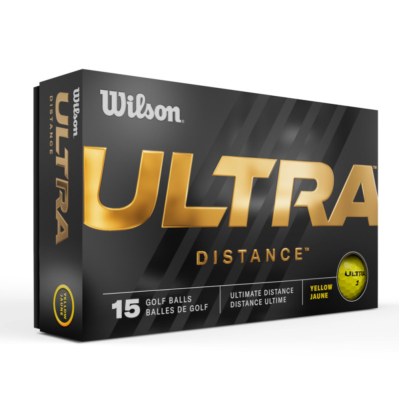 Wilson Ultra Distance Yellow 15 Bälle