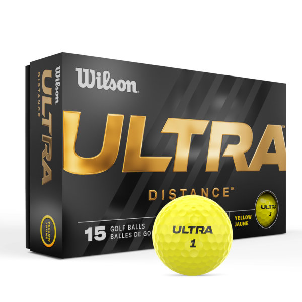 Wilson Ultra Distance Yellow 15 Bälle