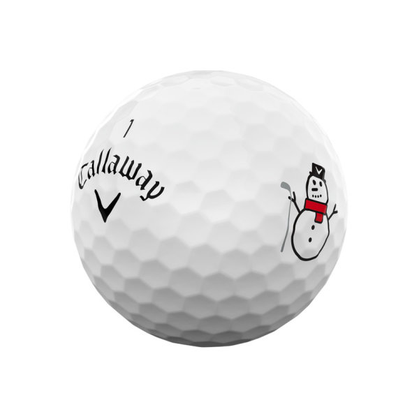 Callaway Supersoft Winter-Design Golfbälle limitiert...