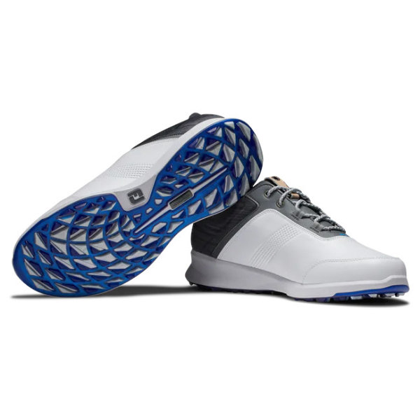 FootJoy Stratos Golf-Schuh Herren | weiß-charcoal, blaugrau
