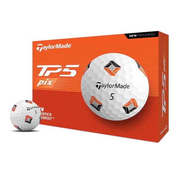 Taylormade TP5 pix3.0 Golfball 12 Bälle