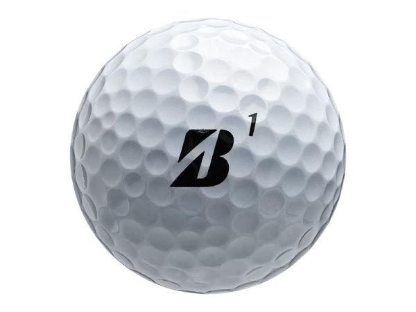 Bridgestone Tour B XS Tiger Edition Golf-Ball 12 Bälle | white