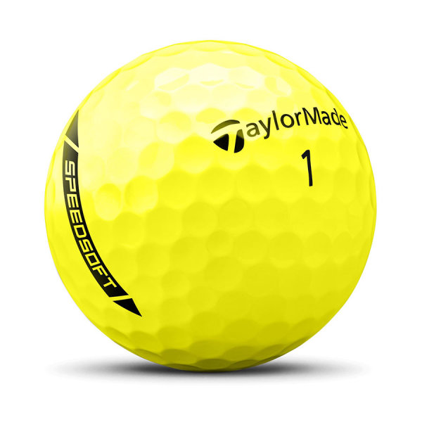 TaylorMade Speedsoft Golfball 12 Bälle gelb