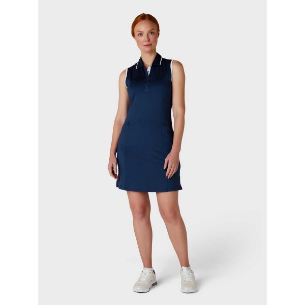 Callaway Golf Solid Sleeveless Kleid Damen | peacoat