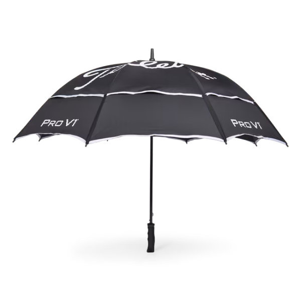 Titleist Tour Double Canopy Regenschirm | schwarz /...