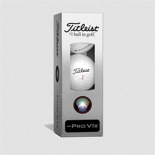 Titleist Pro V1x left Dash Golf-Ball weiß 2024 12 Bälle