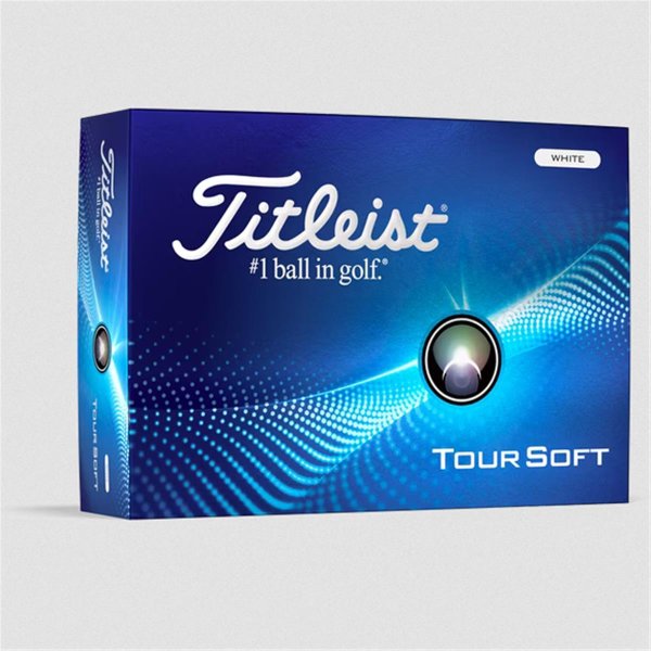 Titleist Tour Soft Golf-Ball Wei&szlig; 2024 12 B&auml;lle