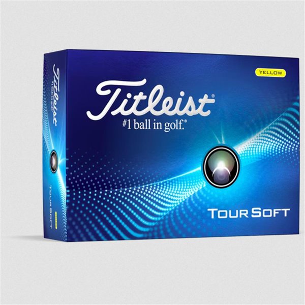 Titleist Tour Soft Golf-Ball Gelb 2024 12 B&auml;lle