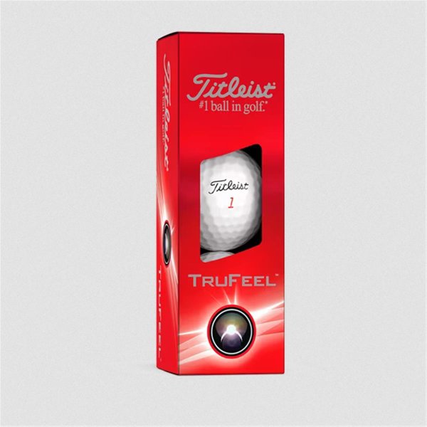 Titleist TruFeel Golf-Ball Weiß 2024 12 Bälle