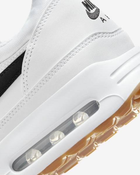 Nike Air Max 1 86 OG G Golf-Schuh unisex | Weiß/Gum Medium Brown/Schwarz