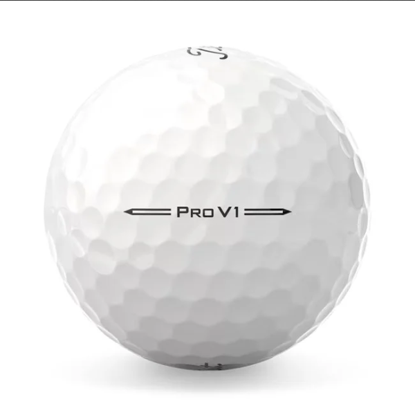 Titleist Pro V1 2023 Golf-Ball weiß 12 Bälle mit Logo: ICH TRÄUM VON 69