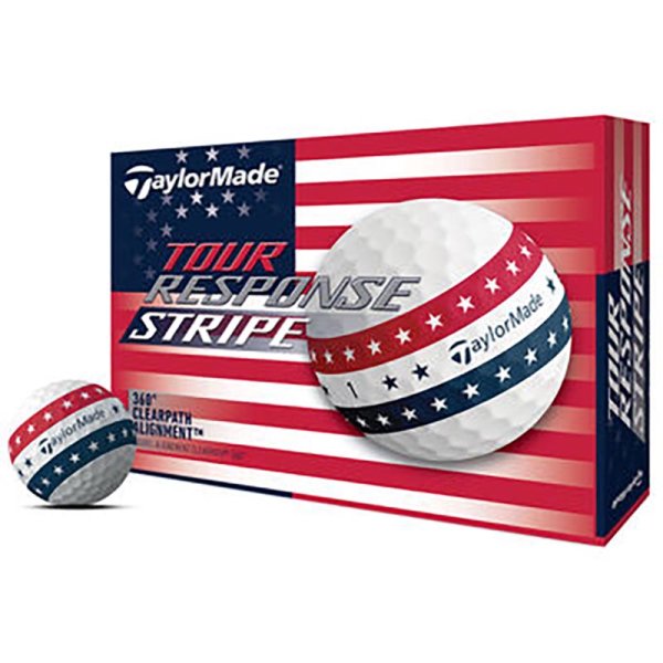 TaylorMade Tour Response Stripe Golfball Limited Edition...