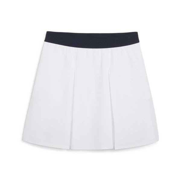PUMA W Club Pleated Skirt Damen | white