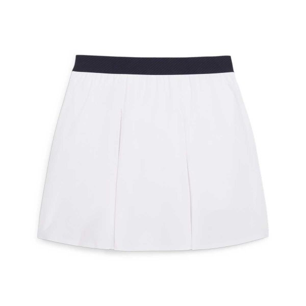 PUMA W Club Pleated Skirt Damen | white