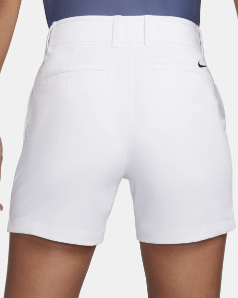 Nike VICTORY 5" Shorts Damen | white-black