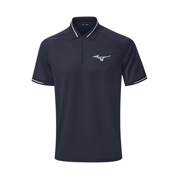 Mizuno Ace Polo Herren | navy