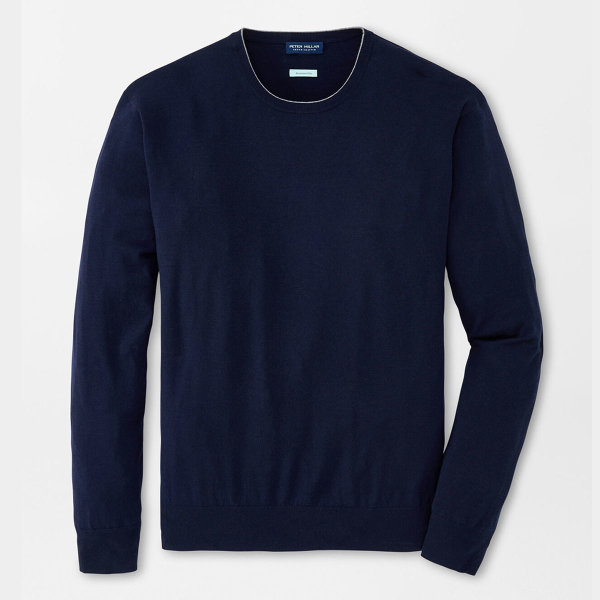 Peter Millar EXCURSIONIST Flex Crew Pullover Herren | navy