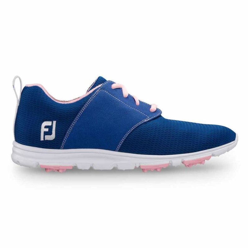 FootJoy enJoy Golf-Schuhe Damen | wide blau-rosa EU 38,5