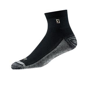 FootJoy ProDry Quarter Golf-Socken Herren | schwarz 39-46
