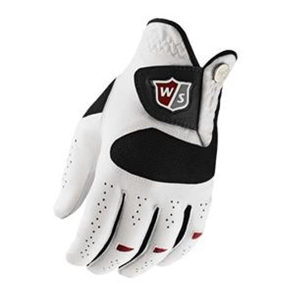 Wilson Staff Dual Performance Golf-Handschuhe Herren | LH wei&szlig; XL