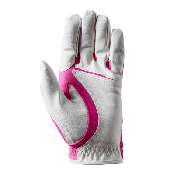 Wilson Staff Fit All Golf-Handschuh Damen | LH Pink-White one size