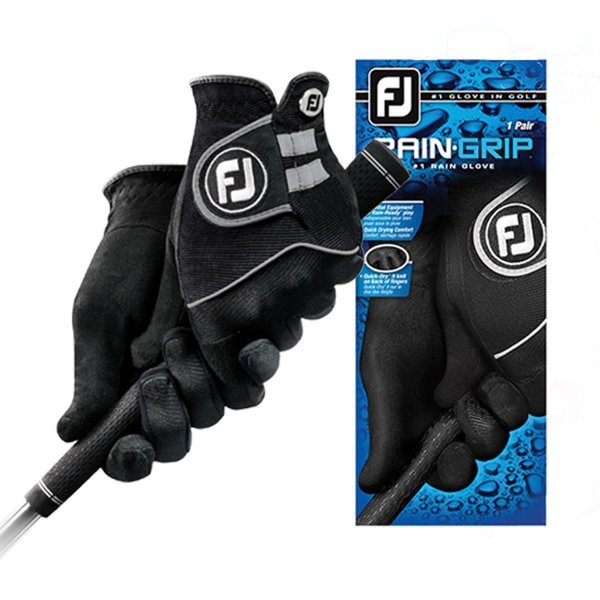 FootJoy RainGrip Pair Golf-Handschuh Damen | black M