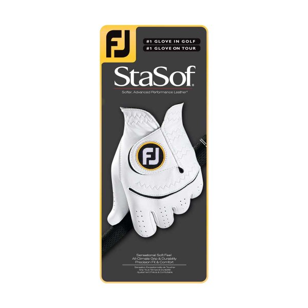 FootJoy StaSof Golf-Handschuh Herren | LH XL Pearl