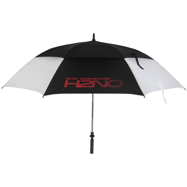 Sun Mountain UV-Proofed Golf-Regenschirm | schwarz-weiß-rot