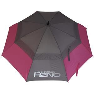 Sun Mountain UV-Proofed Golf-Regenschirm | pink-grau
