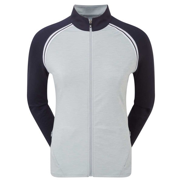 FootJoy French Terry Full Zip Colour Block...