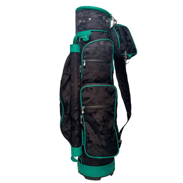 Zeller Dacam Shadow Sport 12 Cart-Bag inkl. Mini Tasche | schwarz-camouflage/grün