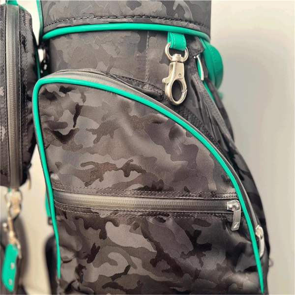 Zeller Dacam Shadow Sport 12 Cart-Bag inkl. Mini Tasche | schwarz-camouflage/gr&uuml;n