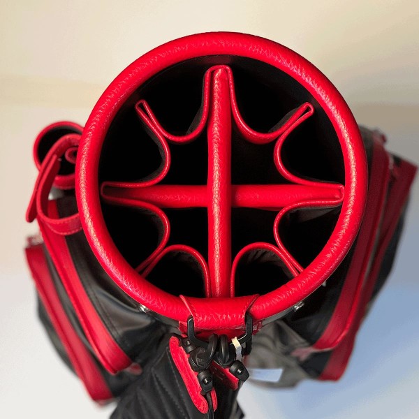 Zeller Edition Light Sport 12 Cart-Bag | schwarz-schwarz-rot