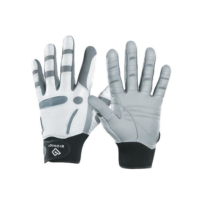 Bionic ReliefGrip Golf-Handschuh Herren | LH weiß-grau, schwarz L